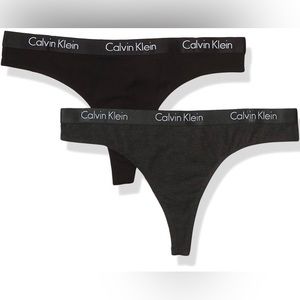 Calvin Klein - Carousel Logo Cotton 2-Pack Thong
